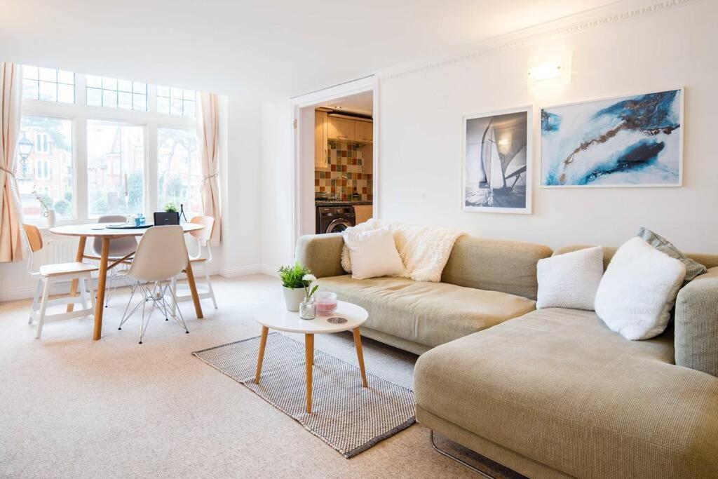 본머스 Victorian Duplex In Burlington Mansions 아파트 외부 사진